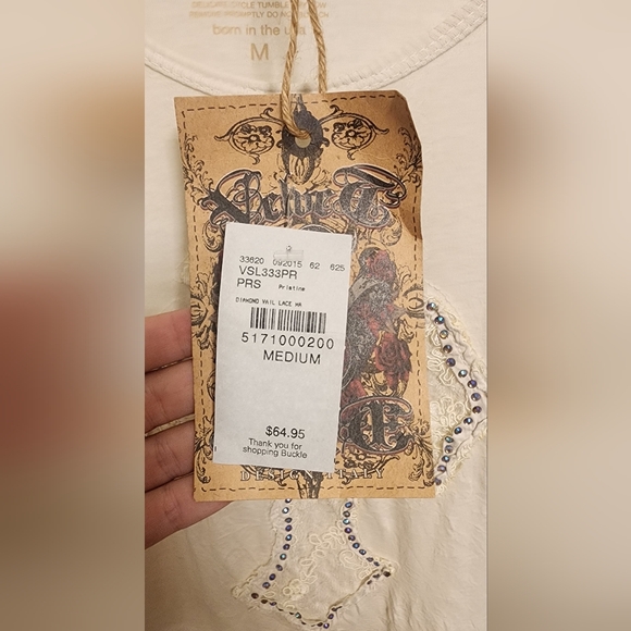 Velvet Stone Top from Buckle Size M - Picture 5 of 7